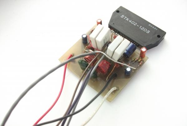 Amplificador de bricolaje para STK402-020…STK402-120