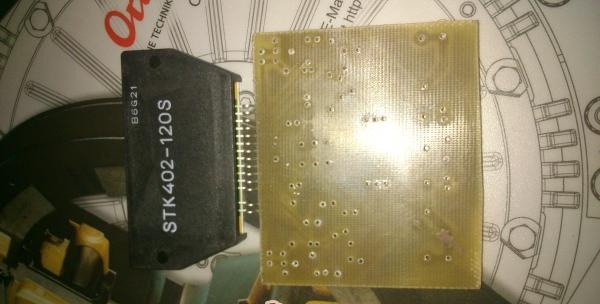STK402-020…STK402-120 için DIY amplifikatör