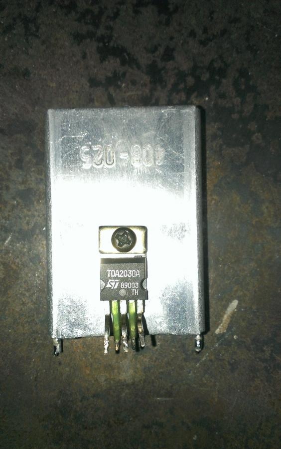 Tonverstärker auf TDA2030A-Chip