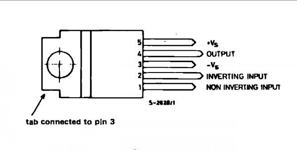 Звуков усилвател на чип TDA2030A