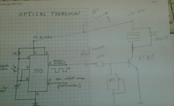 DIY teremin