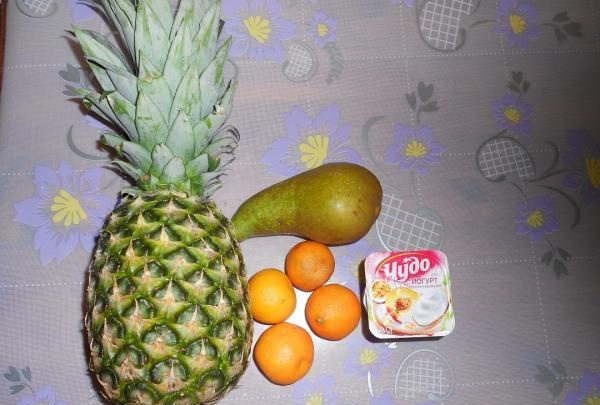 Fruktsalat Ananas