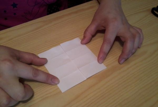 How to make a transforming cube out of paper with your own hands