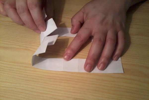 How to make a transforming cube out of paper with your own hands