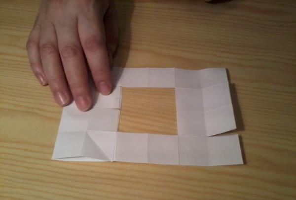 How to make a transforming cube out of paper with your own hands