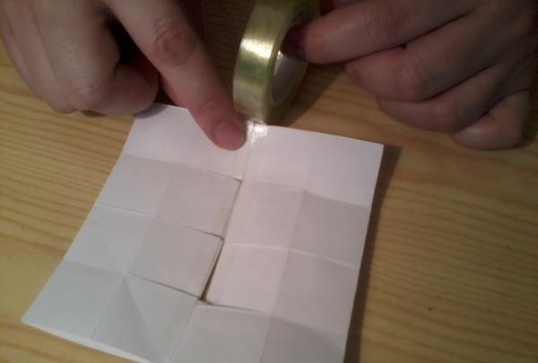 How to make a transforming cube out of paper with your own hands