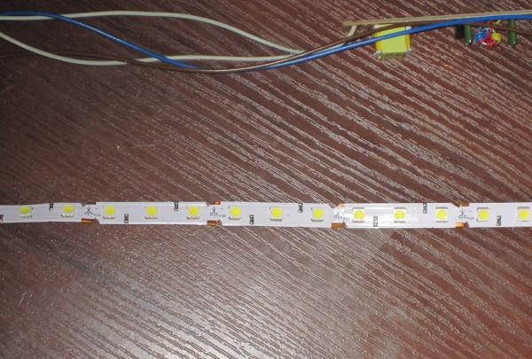 Konverze LED pásku