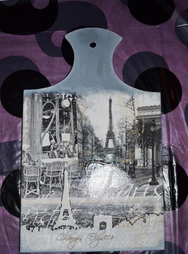 لوحات ديكوباج مع باريس