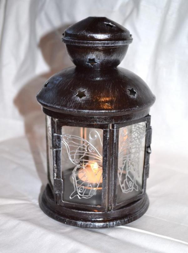 Candlestick in the form of a lantern
