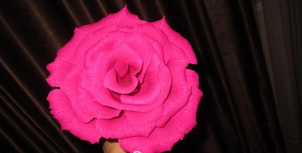 Formando um botão de rosa