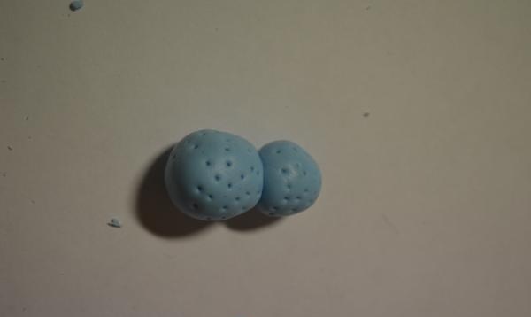 polymer clay balls