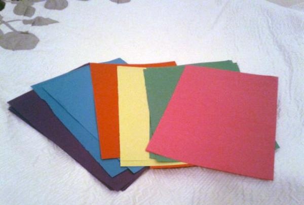 farebný papier