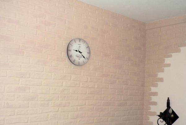 decoratieve bakstenen muur