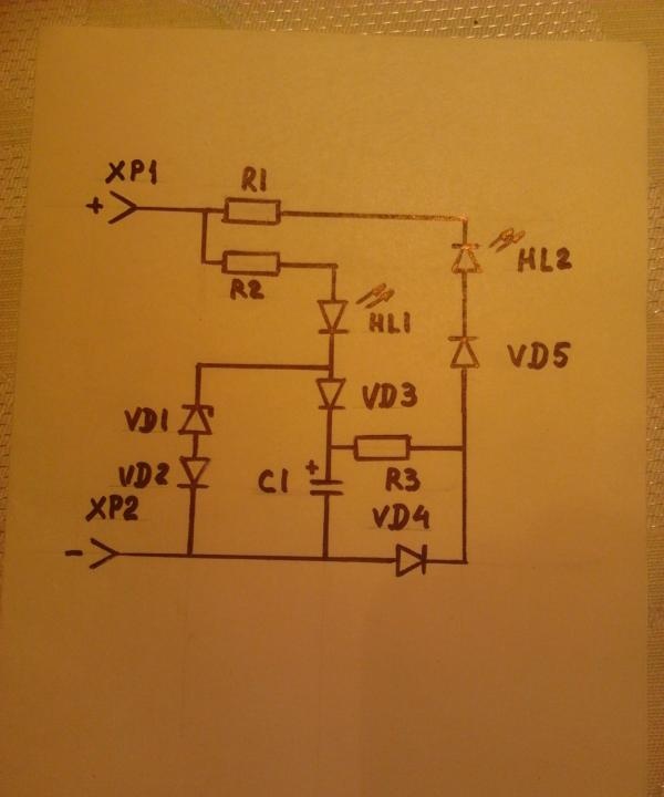 circuit de sonde indicatrice