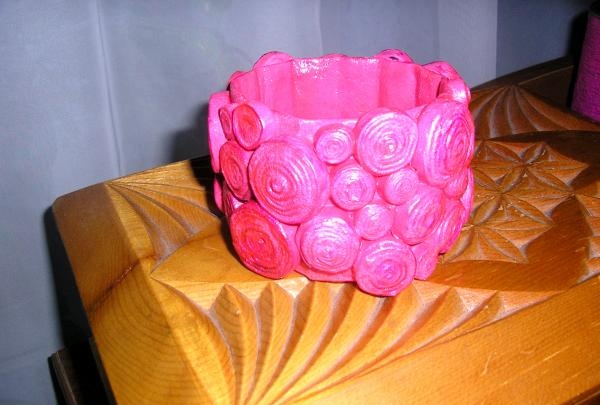 bracelet en carton