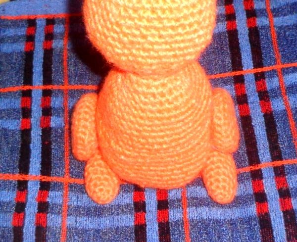 Jouet tricoté Écureuil