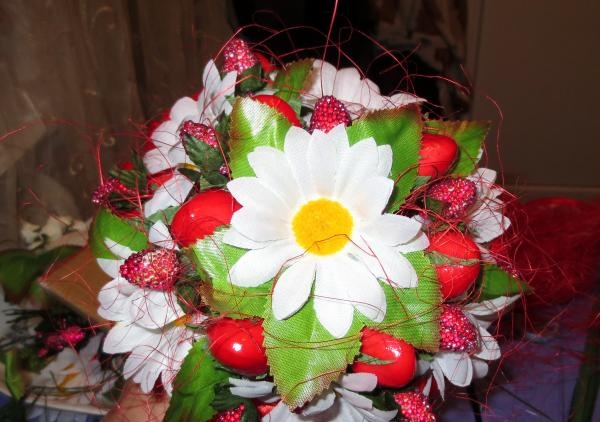 Bouquet ng strawberry