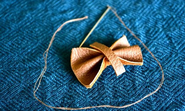 earrings from an old handbag