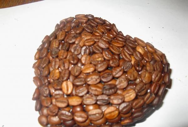 dính hạt cà phê
