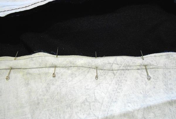 pin with bobby pins and attach