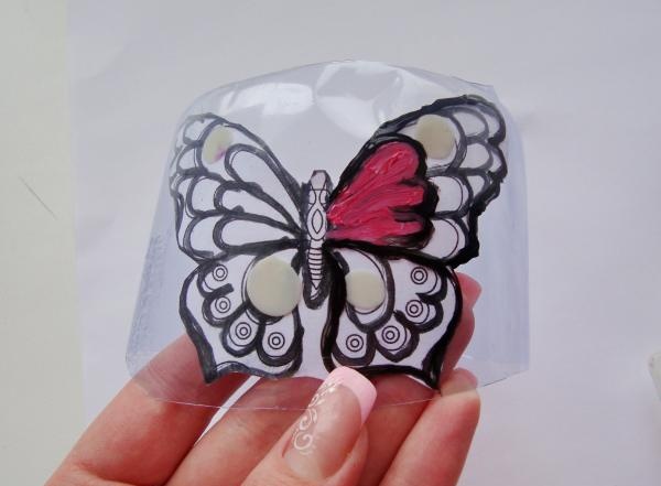 stained glass butterfly