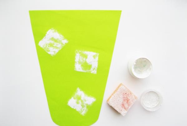 Renkli kağıttan yapılmış limonata
