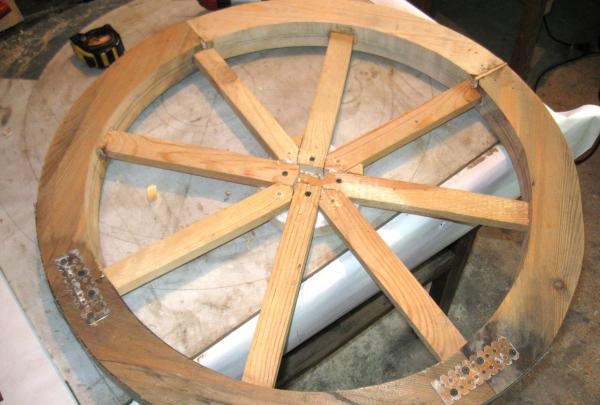 Fabriquer une roue en bois