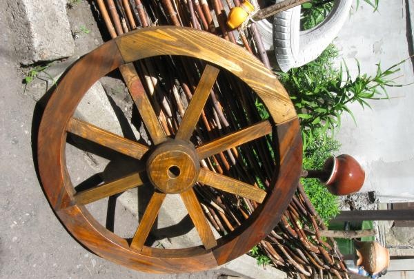 Making a wooden wheel