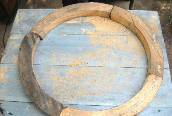 Izrada drvenog kotača