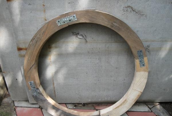 Een houten wiel maken