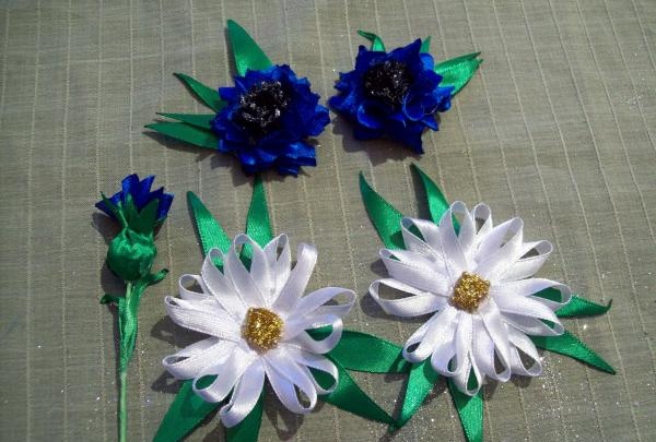 hair clips Wildflowers