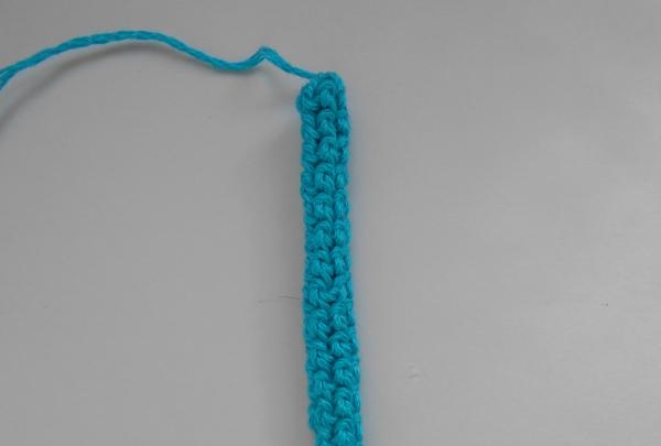 facciamo una corda lavorata a maglia