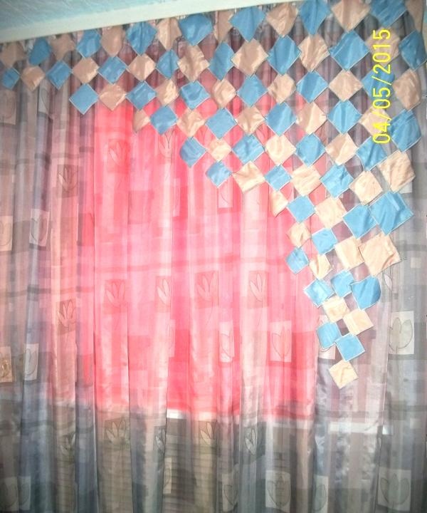patchwork függönyök