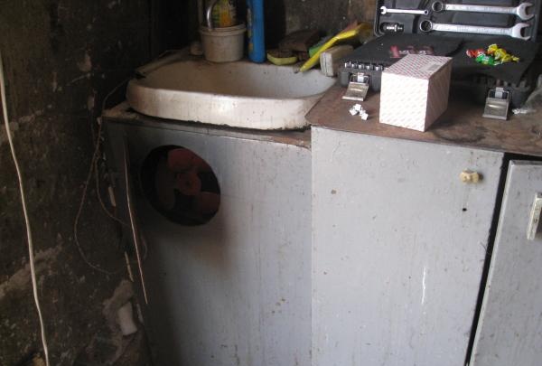 sistema de calefacción para garaje con sótano