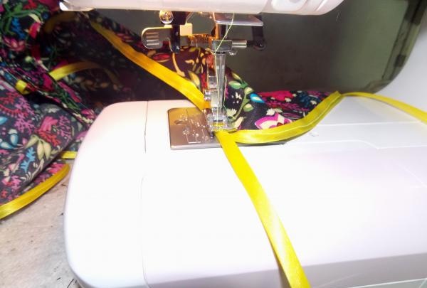 costurar um avental