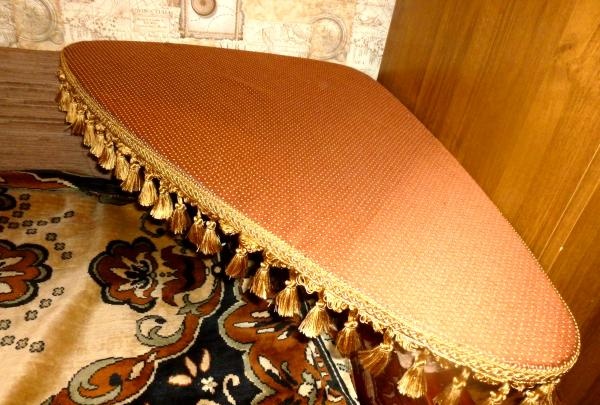 Dekorerar ett gammalt soffbord