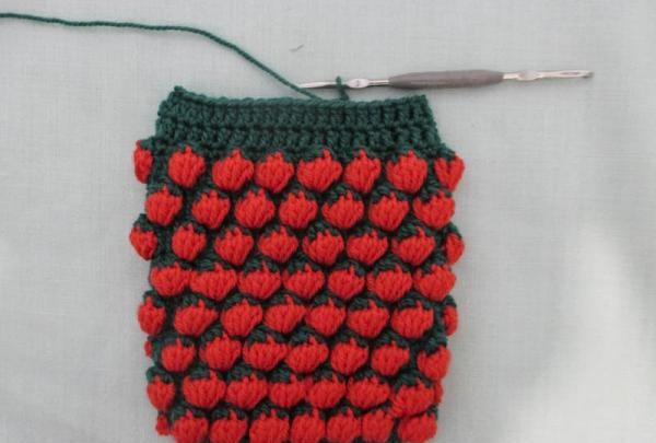плетене на дамска чанта