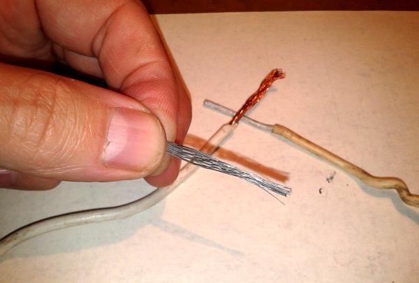 Cómo conectar cables de diferentes metales.
