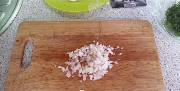cortar la cebolla