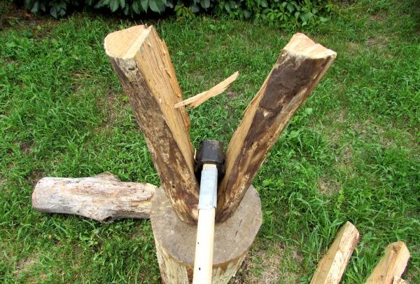 Hoe hout correct te hakken