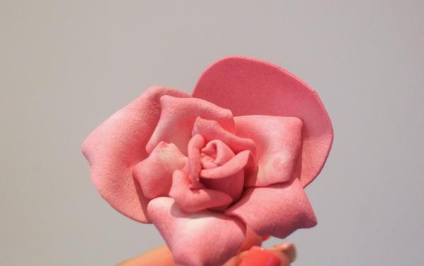 Continue gluing the petals