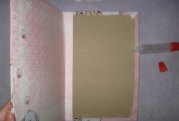 Folder for a girl with a certificate