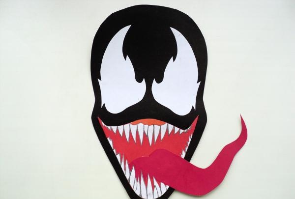Karnevalová maska ​​Venom