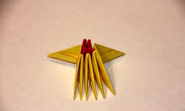 origami modułowe ważki