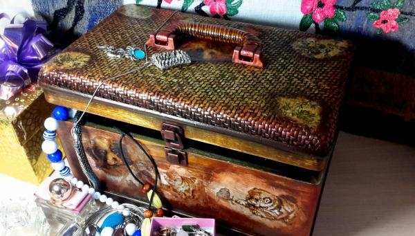 Decoupage-Boxen