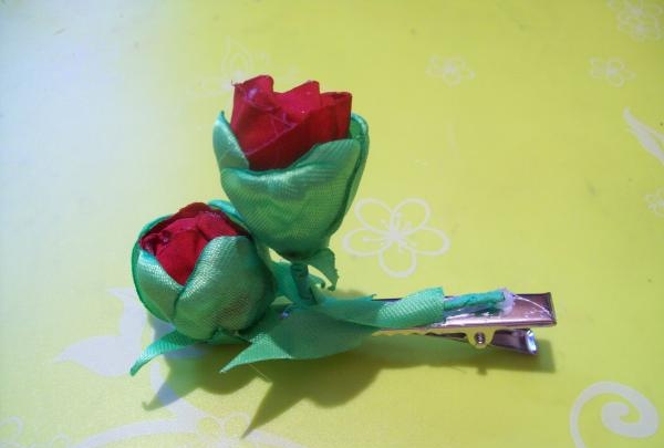 peony hair clips