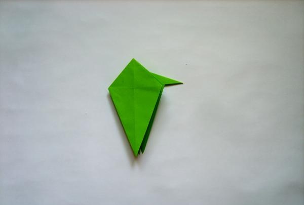 decore um presente com flores de origami
