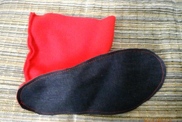 шиене на домашни чехли и ботуши