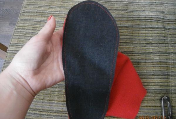 coser zapatillas y botas de casa