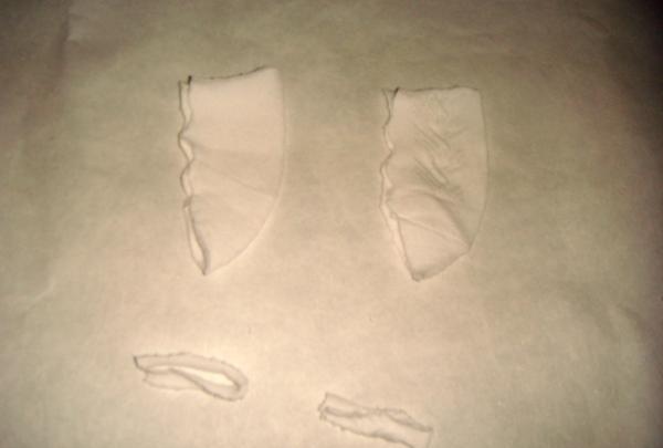 Sněhulák vyrobený z ponožky